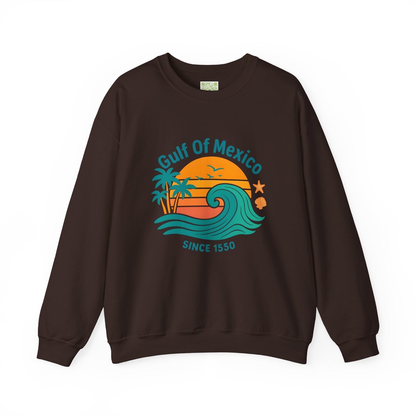 Gulf of Mexico Crewneck Sweatshirt, Retro Beach Vibes, Gulfo de Mexico, Democrat Tee, Resistance Shirt, Social Justice