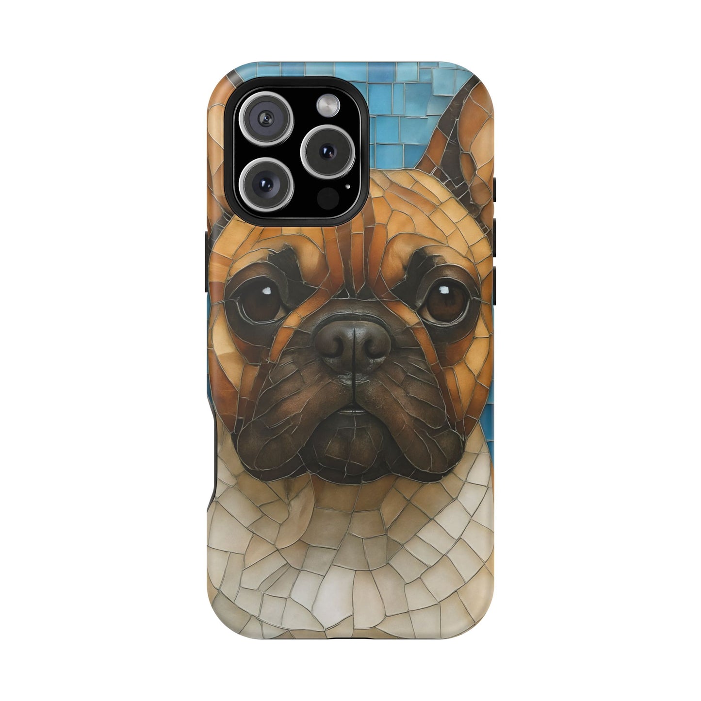 French Bulldog Mosaic Phone Case, French Bulldog Art, Dog iPhone Case, Frenchie Mom, French Bulldog Gift, Dog Lover