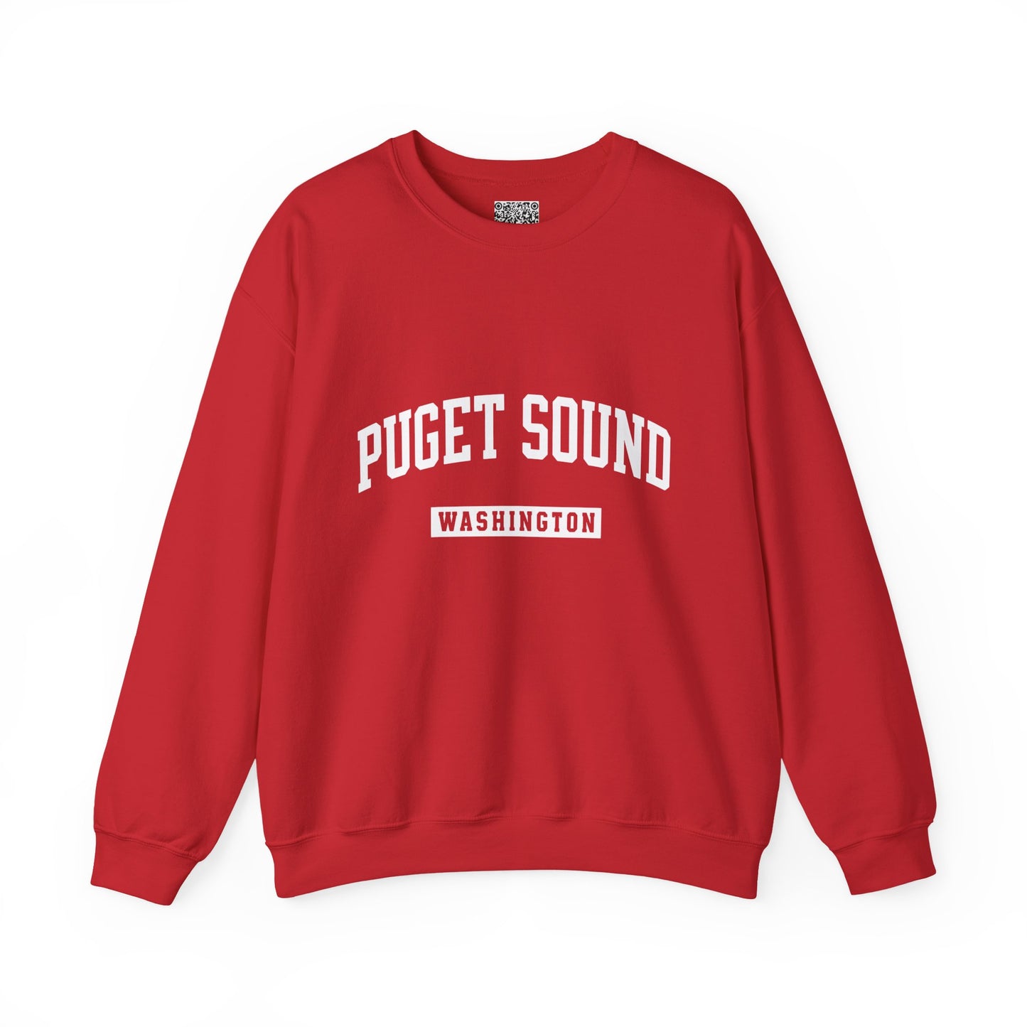 Puget Sound Washington Crewneck Sweatshirt, Tacoma, WA Pullover, Washington Vacation Gift, Unisex Washington Shirt, Souvenir