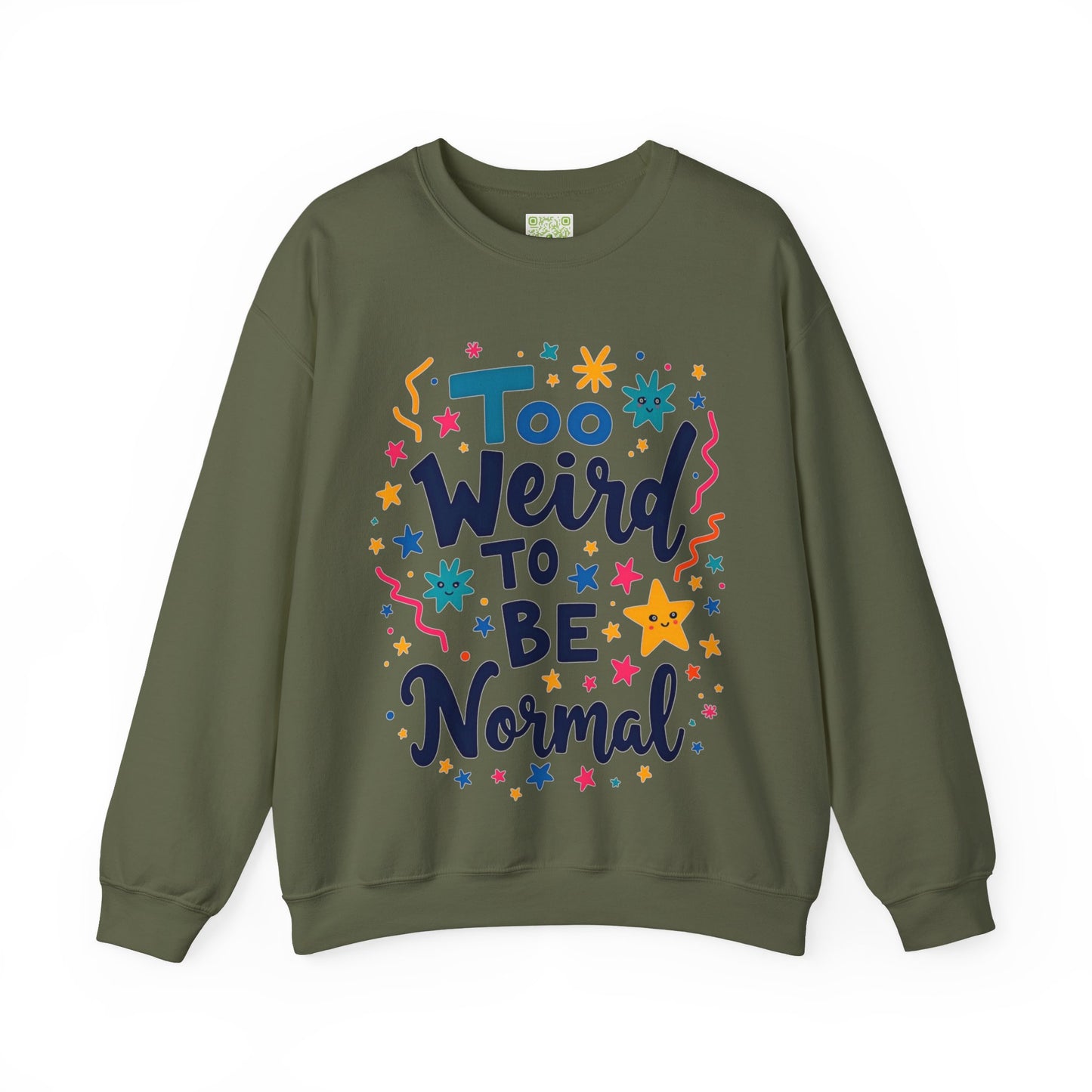 Enneagram Type 4 Crewneck Sweatshirt, To Weird to Be Normal Shirt, Enneagram 4 Sweatshirt, Personality Types, Unique Gift