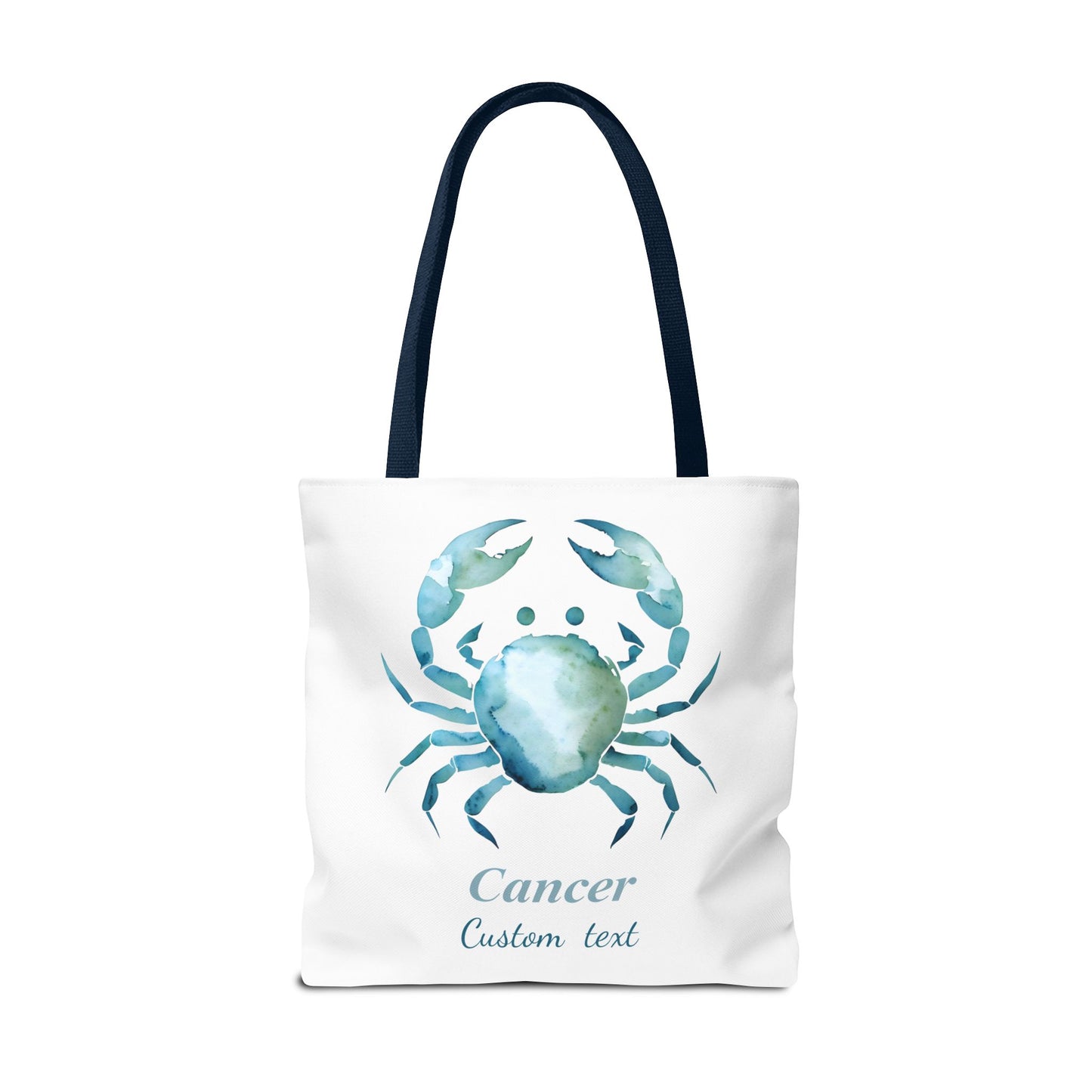 Cancer Zodiac Personalized Tote Bag, Astrology Lover Gift, Artistic Tote Bag, Trendy Tote Bag, Weekender Bag