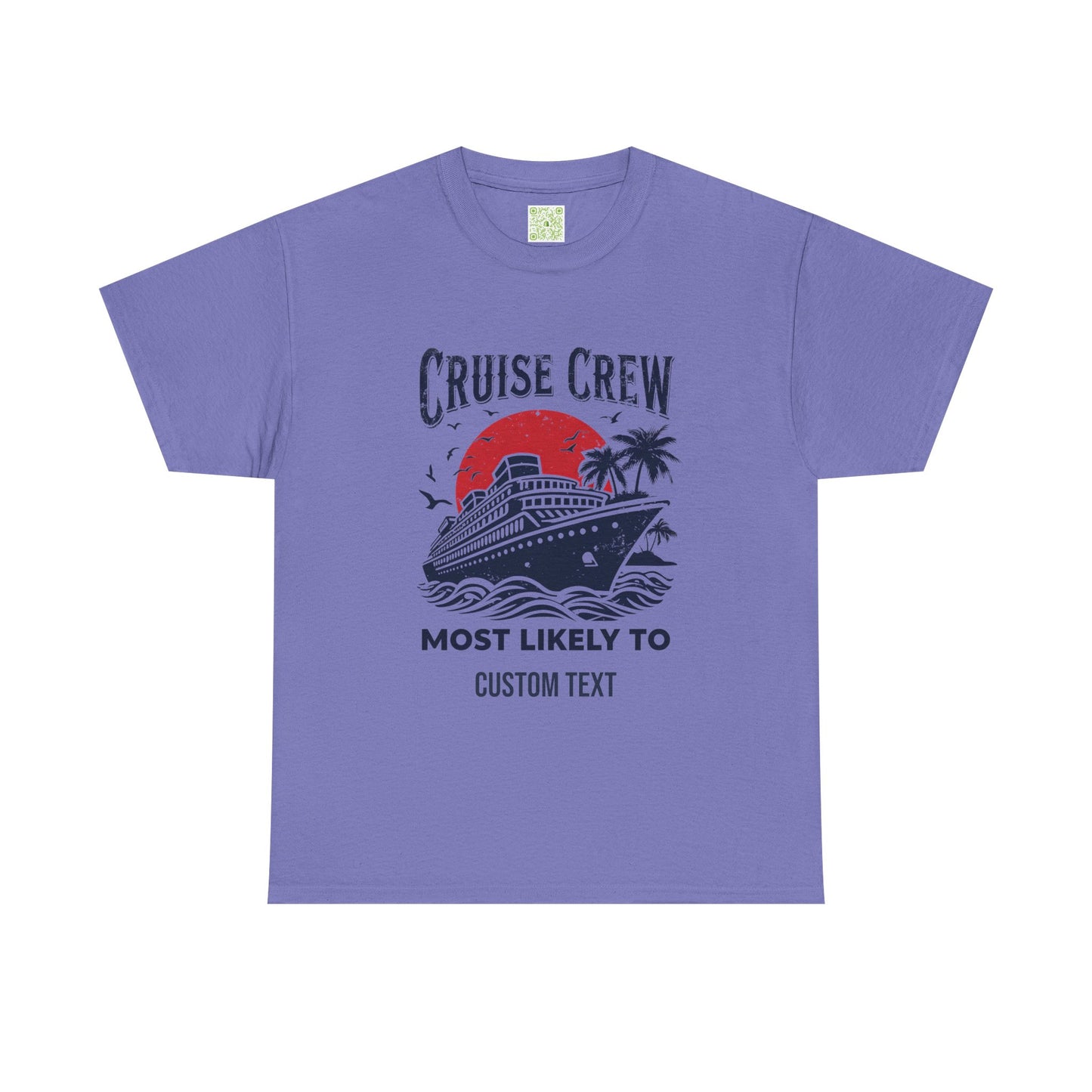 Custom Cruise Crew Unisex Tee, Cruise Shirts, Group Cruise Shirt, Birthday Cruise Tee, Family Cruise Shirt