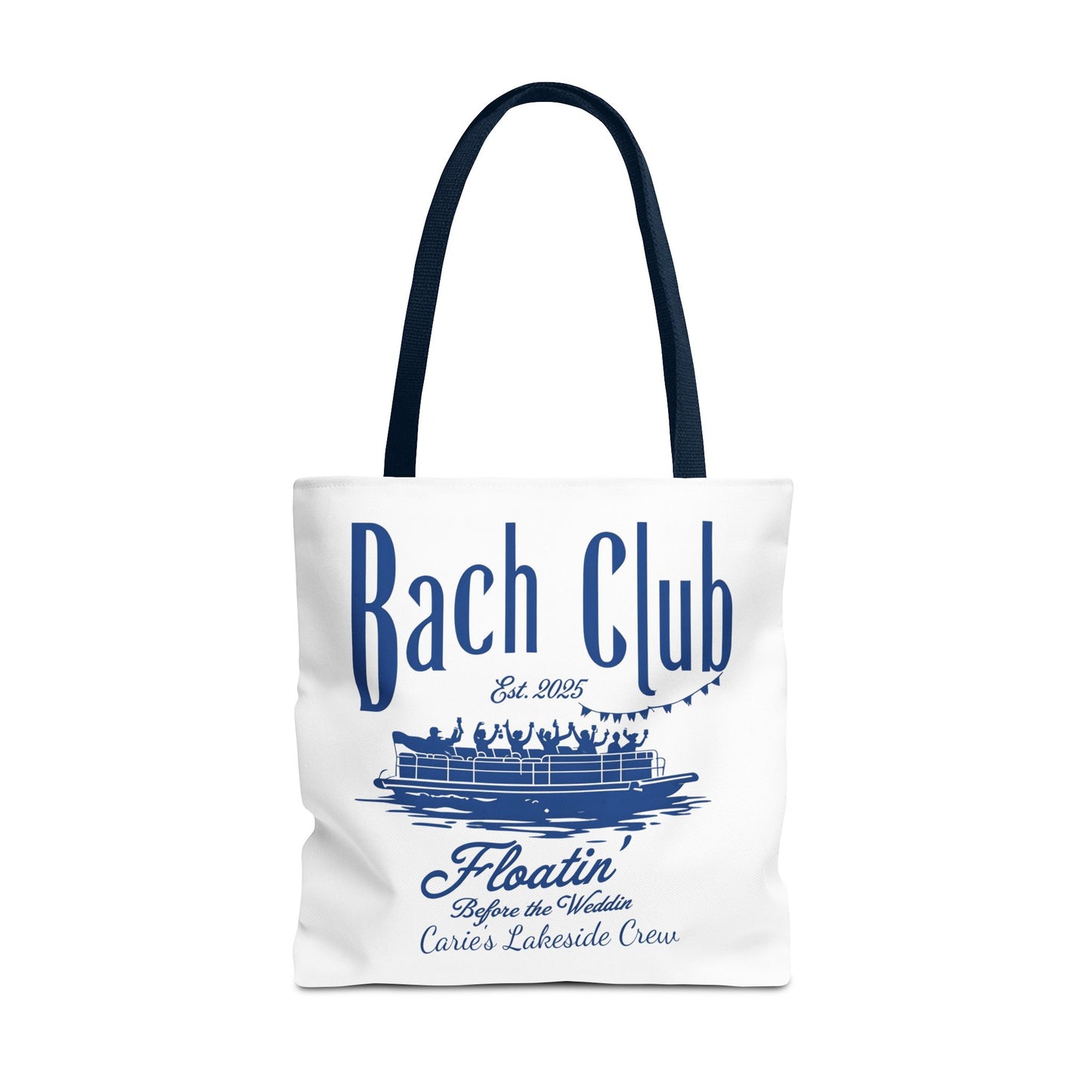 Personalized Lake Bach Club Tote Bag, Bride Tote Bag, Bridesmaid Tote Bags, Hen Party Favors, Girls Trip Gifts