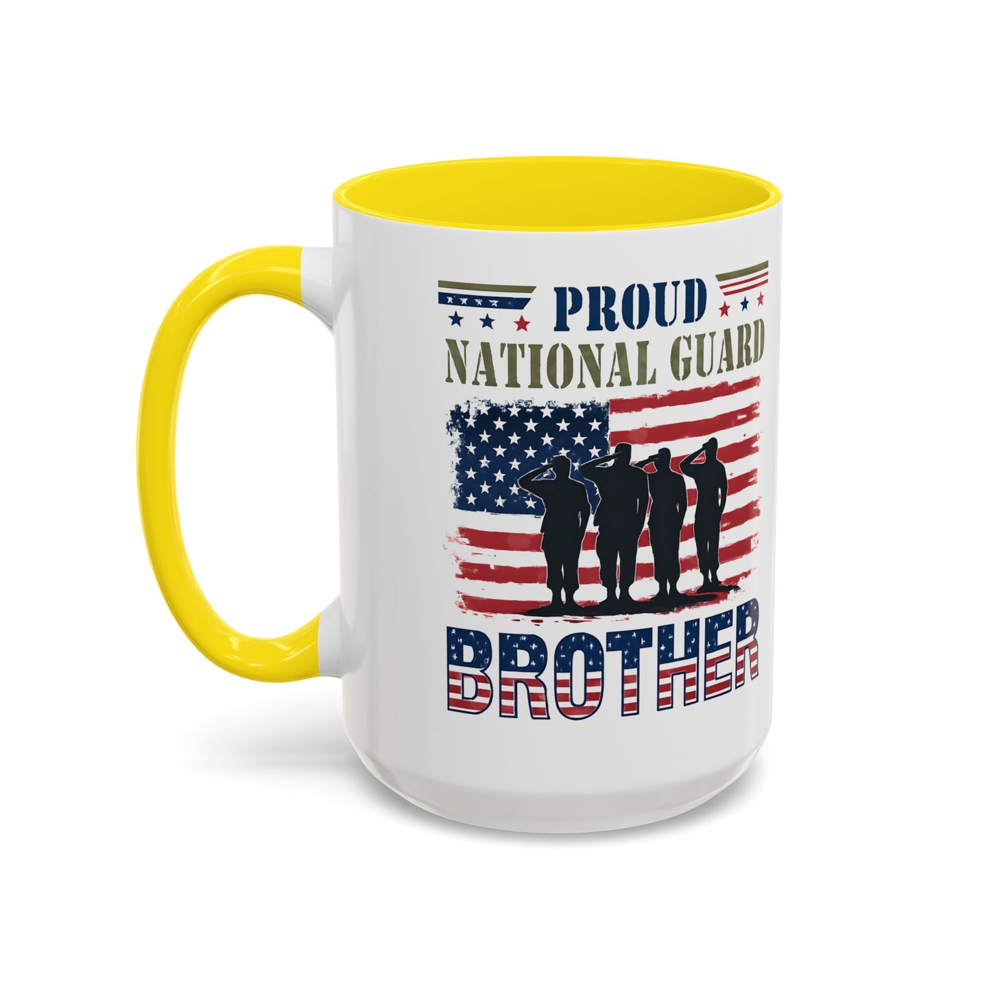 Proud National Guard Brother Coffee Mug, Veteran Appreciation Mug, Military Family Gift, Army Gifts, Tactical Gifts