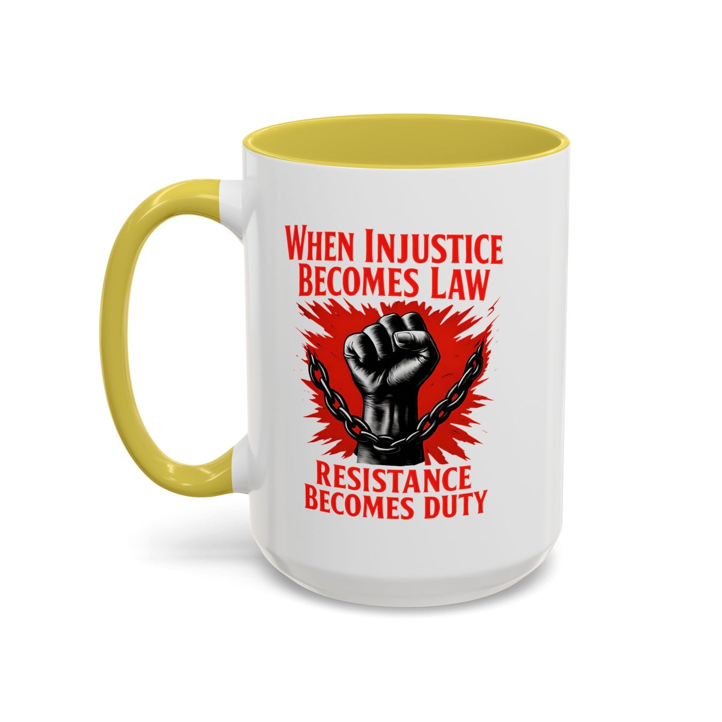 anti trump mug, chinga la mirgra, When Injustice Becomes Law, Resistance Mug, Social Justice Mug, Equality Coffee Cup, Resist Mug Gift