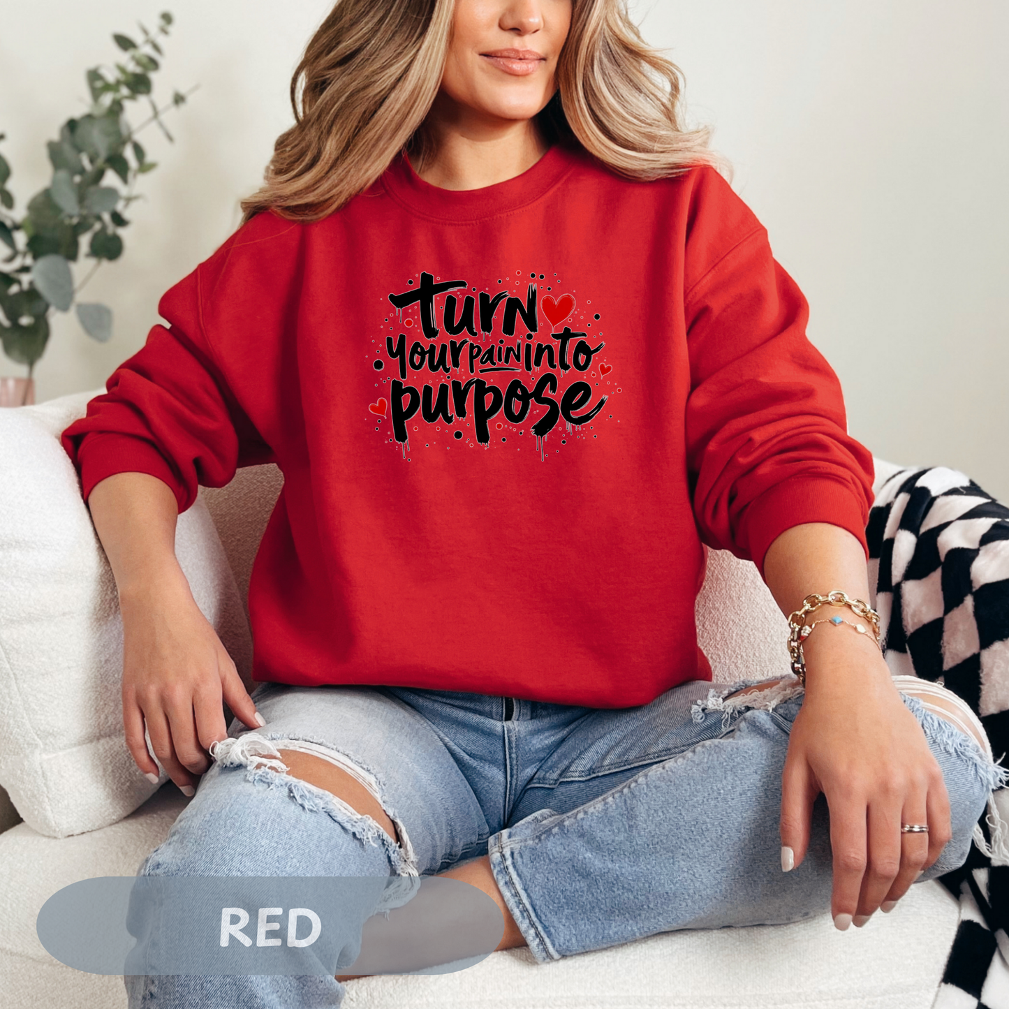 Enneagram 4 Turn Your Pain Into Purpose Sweatshirt, Enneagram Type 4, Personality Types, Enneagram, Self Growth