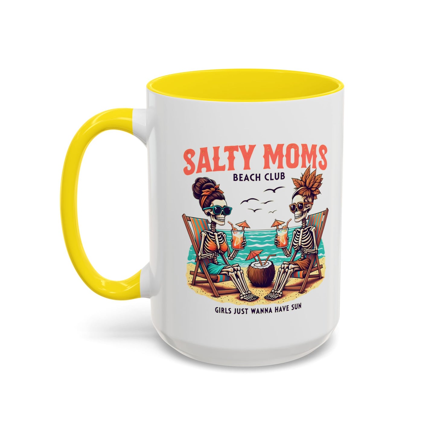 Salty Moms Beach Club Mug, Salty Mug, Summer Mom Mug, Hot Mom Summer, Beach Club Mug, Stay Salty Mug, Beach Days