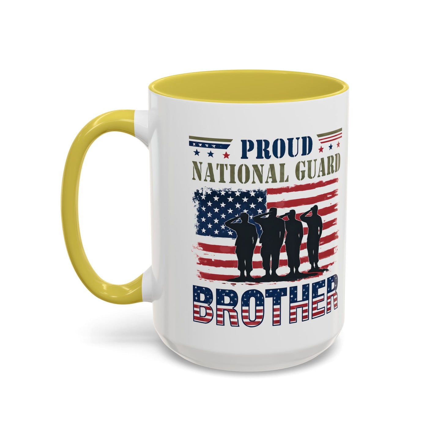 National Guard, Proud Brother Coffee Mug, Veteran Appreciation Mug, Military Family Gift, Army Gifts, Tactical Gifts