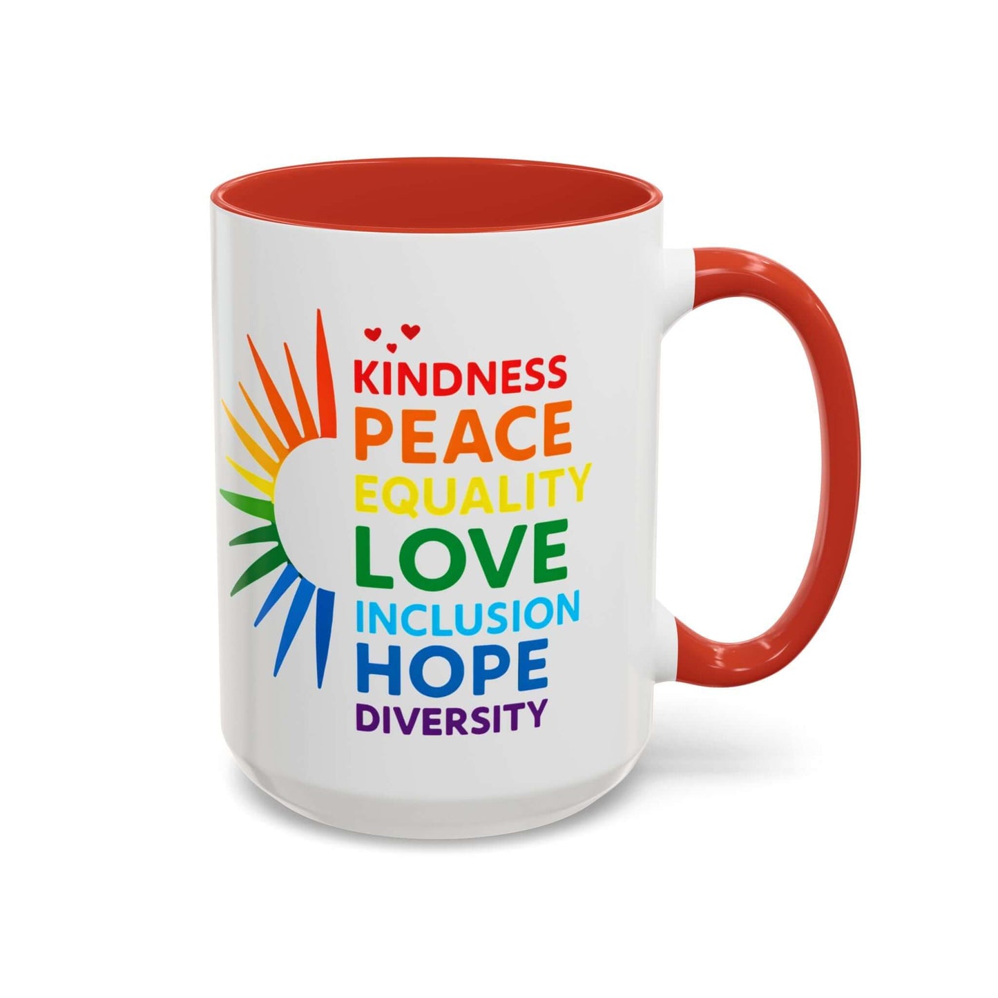 LGBTQ Pride Coffee Mug: Colorful Affirmations, LGBTQ Gift