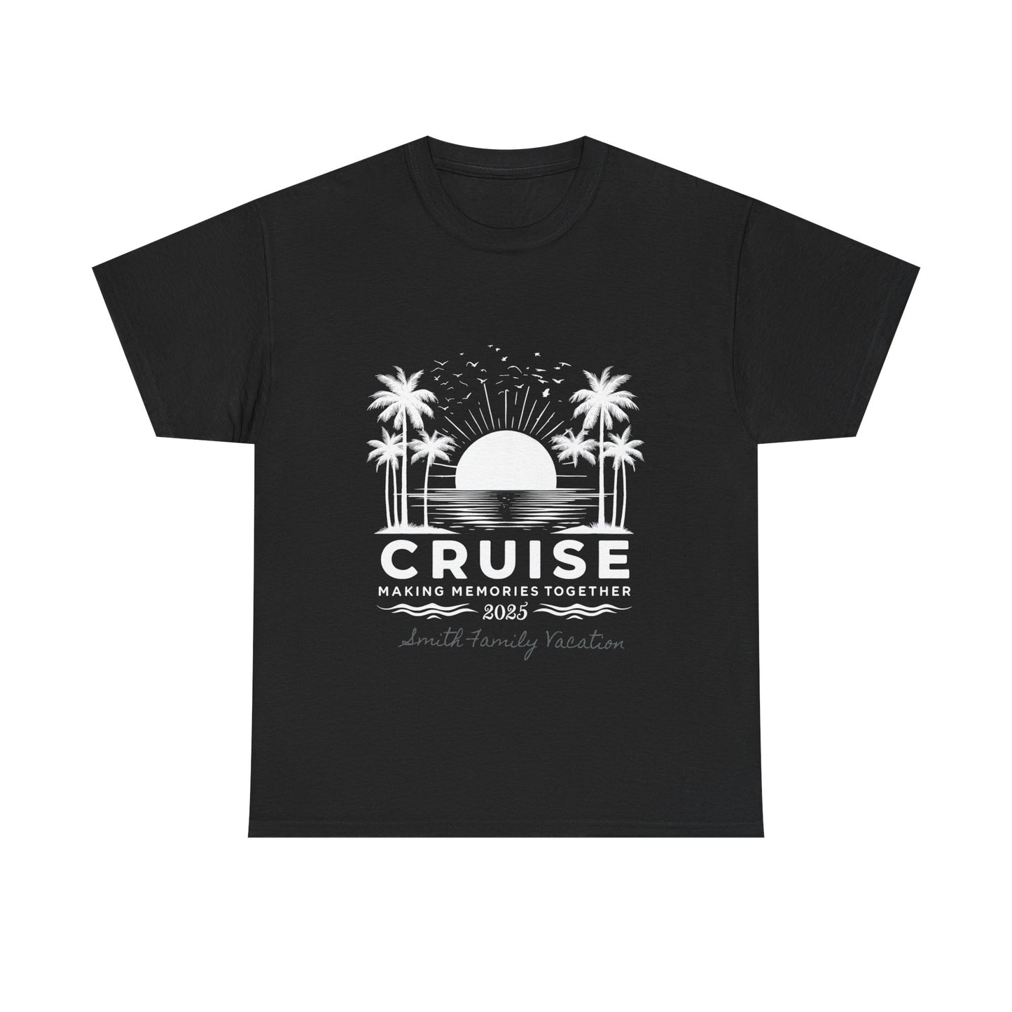 Cruise Memories Unisex Heavy Cotton Tee - Perfect Vacation Shirt