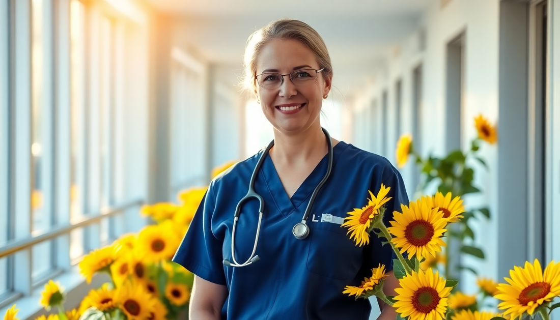 Celebrating the Cardiac Nurse: A Sunflower-Inspired Gift for the Everyday Hero