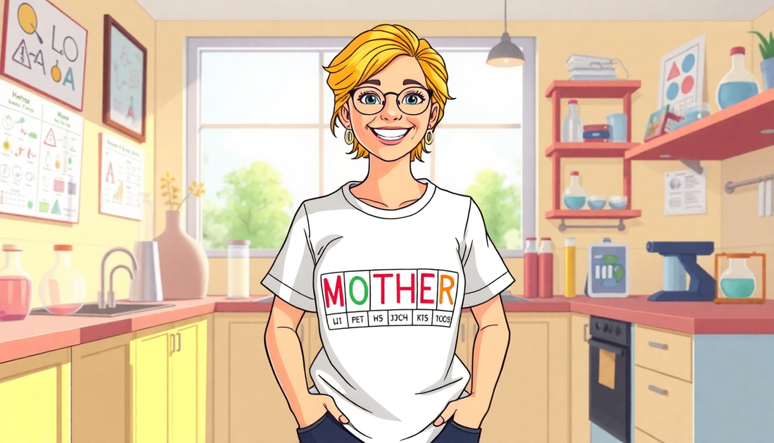 Celebrate the Science Mom in Your Life with the Periodic Table Mother Shirt