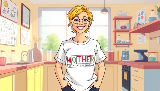 Celebrate the Science Mom in Your Life with the Periodic Table Mother Shirt