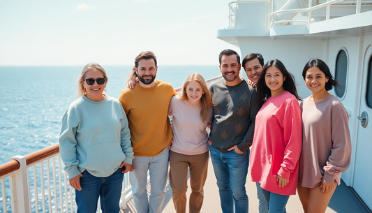 Cruise in Style with Our Custom Cruise Crew Sweatshirt