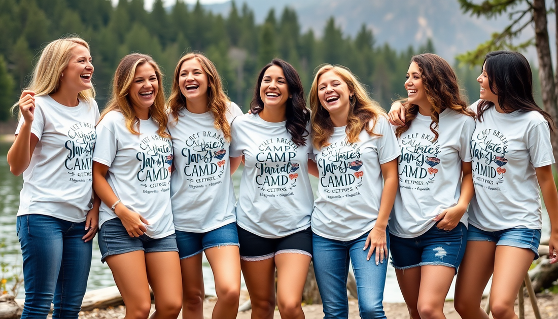 Elevate Your Bachelorette Party with Resendez Enterprises Gift Shop's Customizable Camp Bach Shirts