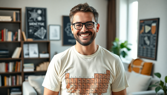 The Perfect Father's Day Gift: A Periodic Table Shirt for the Super Dad in Your Life
