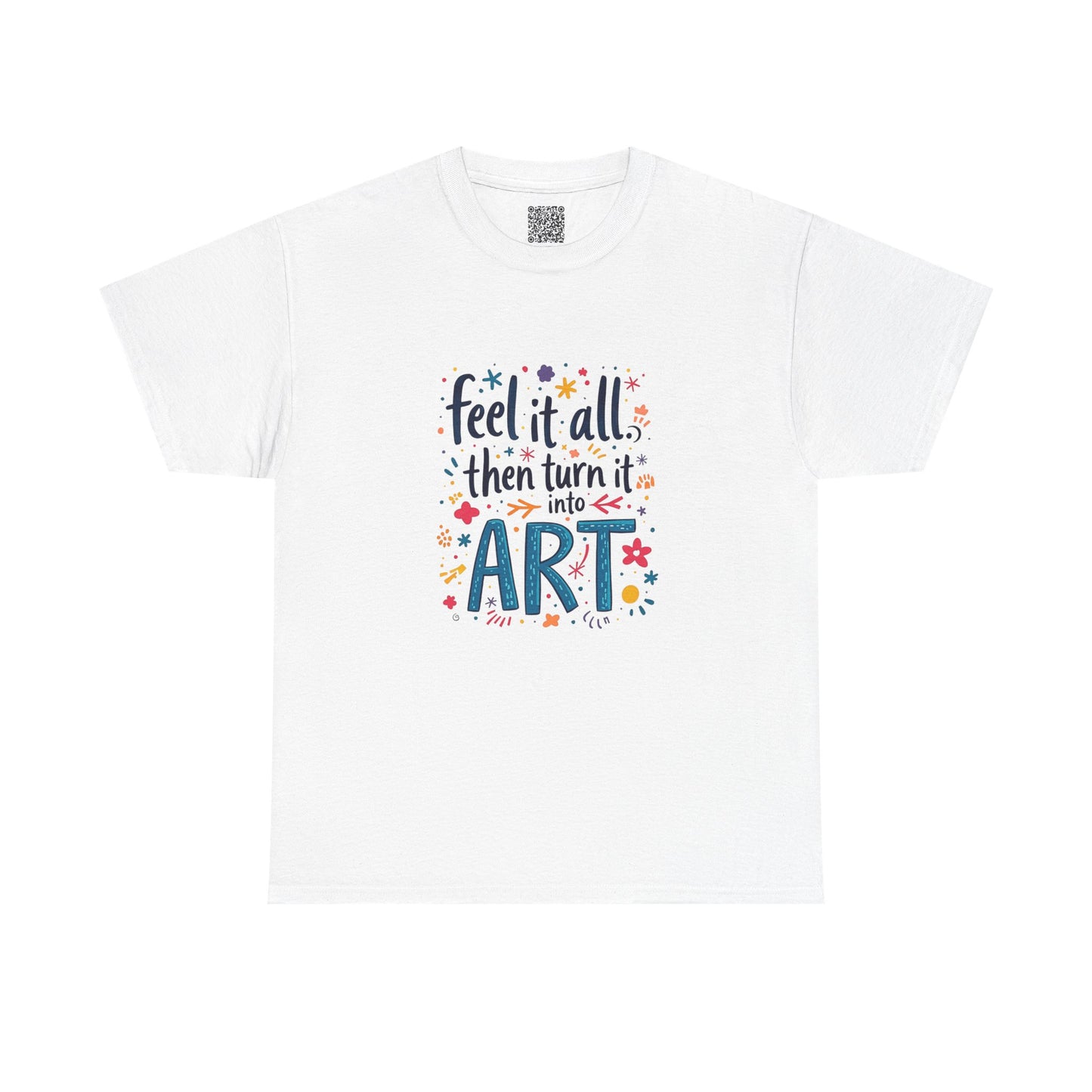 Enneagram 4 Feel, It Turn Into Art TShirt, Enneagram Type 4 Tee, Personality Types, Individualist Shirt, Self Growth, Enneagram4 Tee