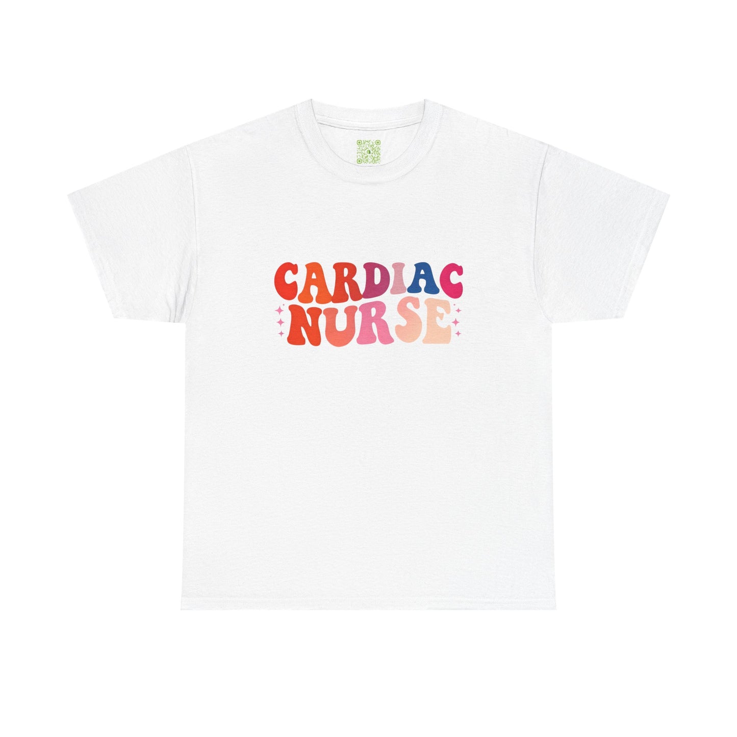 Cardiac Nurse Unisex Heavy Cotton Tee, Cardiac Nurse Shirt, ICU Nurse Gift, Nurses Day Gift, Nurse Squad Shirt