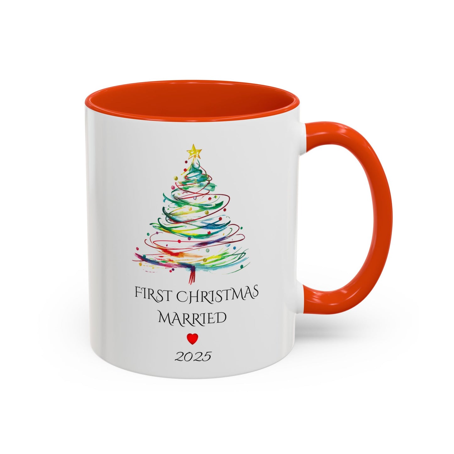 First Year Married Mug, Mr and Mrs Mug, Couple Mug, First Christmas Married, Just Married Gift, Newlywed Gift Ideas