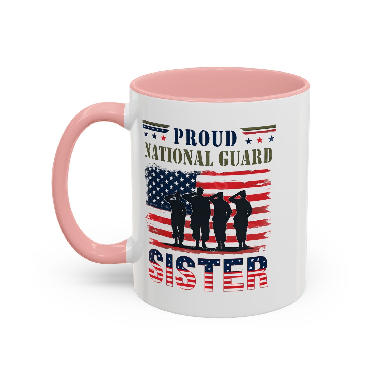Proud National Guard Sister Mug, Army National Guard, Armed Forces Gift, Veteran Appreciation, Gift For Heroes