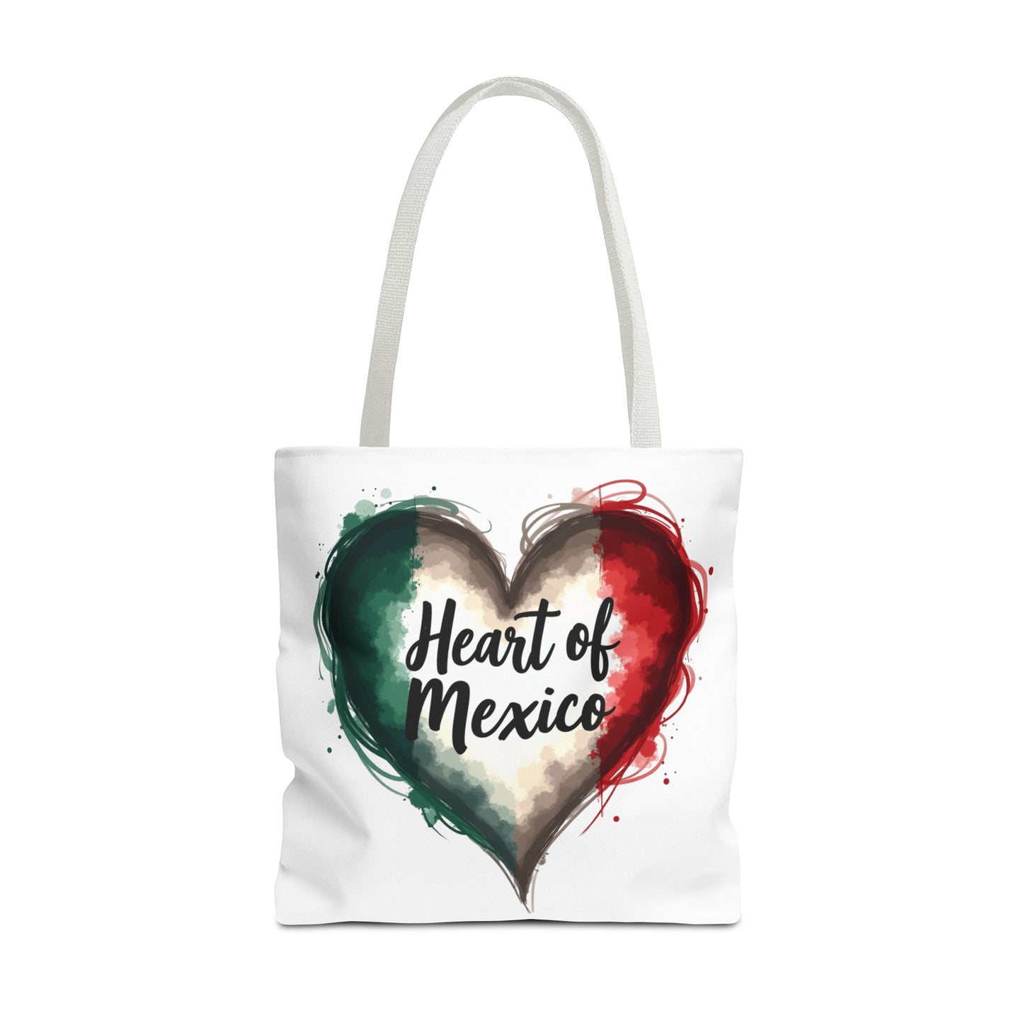 Heart of Mexico Tote Bag, Hispanic Heritage Bag, Mexican Pride Tote, Mexican Culture Bag, Brown Pride, Weekender Bag