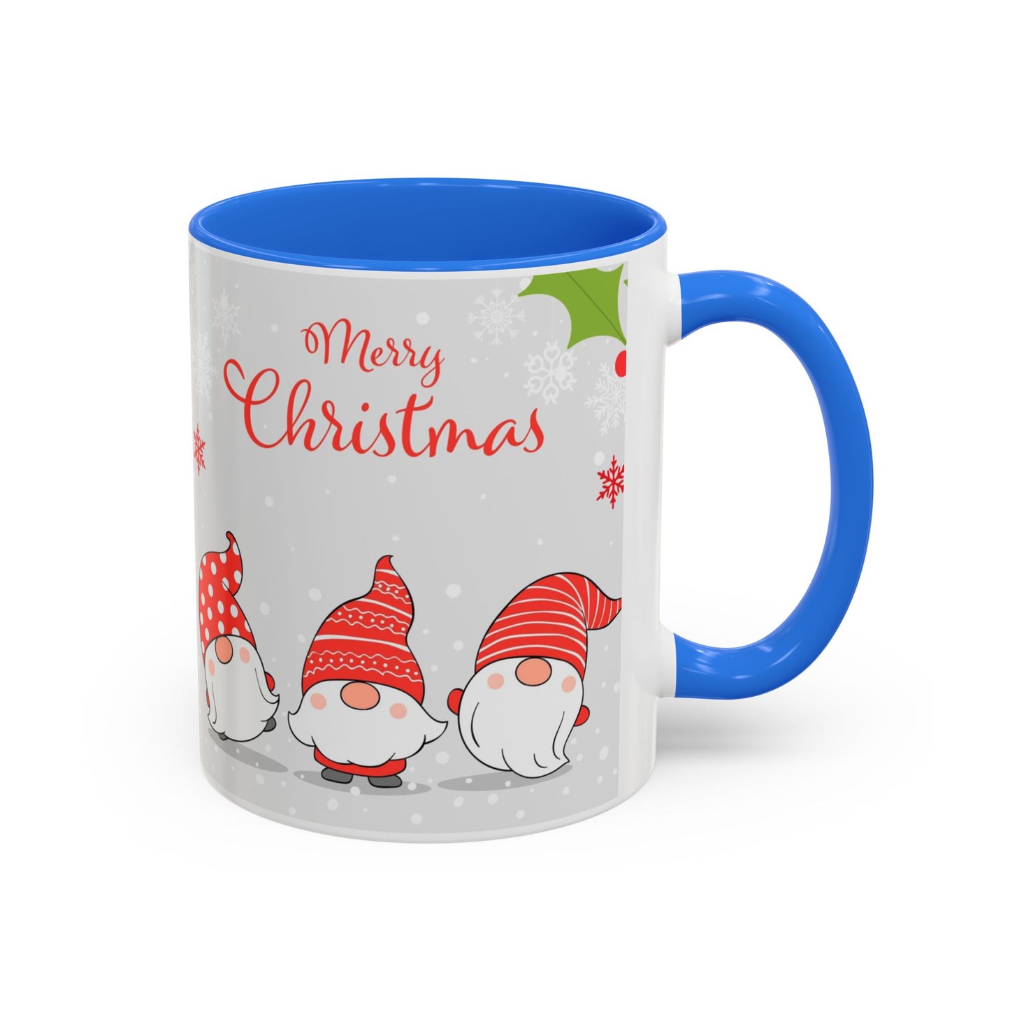 Dancing Merry Christmas Gnome Mug, Cute Holiday Coffee Cup, Festive Winter Gift for Gnome Lovers, Christmas Morning Hot Cocoa Cup, Holiday Drinkware