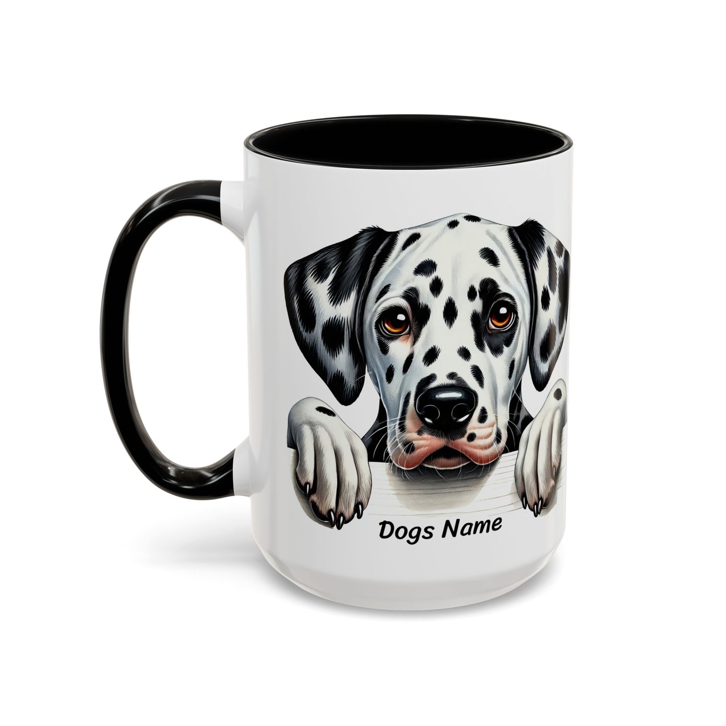 Funny Dalmatian Dog Lover Mug, Dog is Friendly, I am Not Coffee Cup, Perfect Gift for Dog Moms, Pet Lovers, and Dalmatian Fans