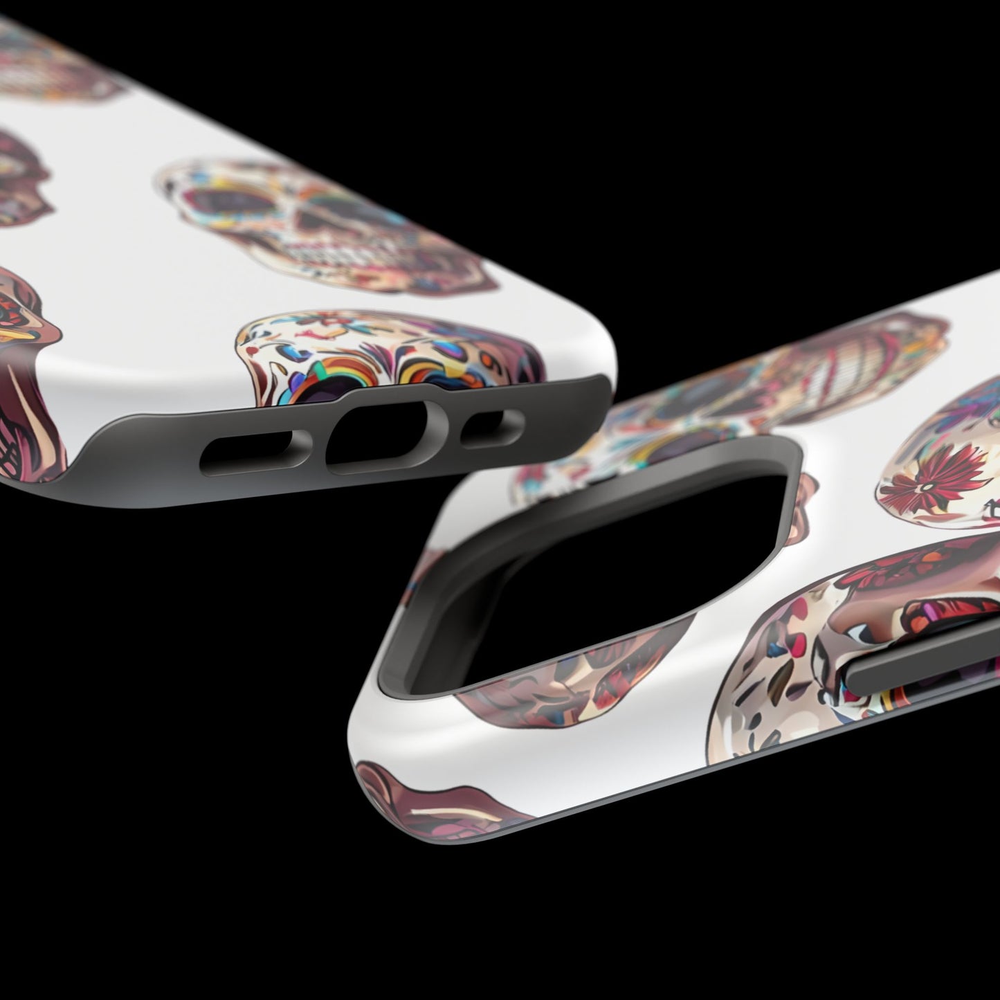 Sugar Skull Phone Case, Dia De Los Muertos, Day Of The Dead, Mexican Tradition, Sugar Skull Art, Wireless Charger