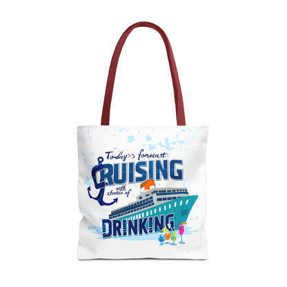 Cruising Tote Bag, Cruise Essentials, Custom Beach Bag, Vacation Tote Bag, Travel Tote Bag, Cruise Bachelorette