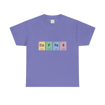 Creative Coffee Science Shirt, Chemistry Elements Tee, Periodic Table Shirt, Gift for Chemist, Science Teacher