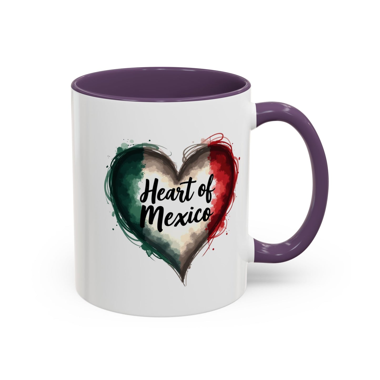 Heart of Mexico Coffee Mug, Hispanic Heritage Mug, Mexican Pride Gift, Immigrant Rights, Mexican Culture, Resistance Mug