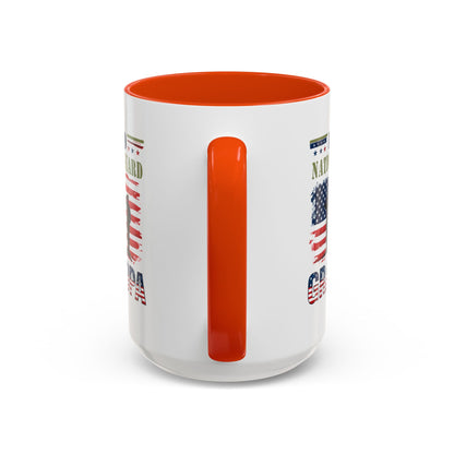 National Guard, Proud Grandpa Coffee Mug, Veteran Appreciation, Gift for Heroes, Military Family Gift