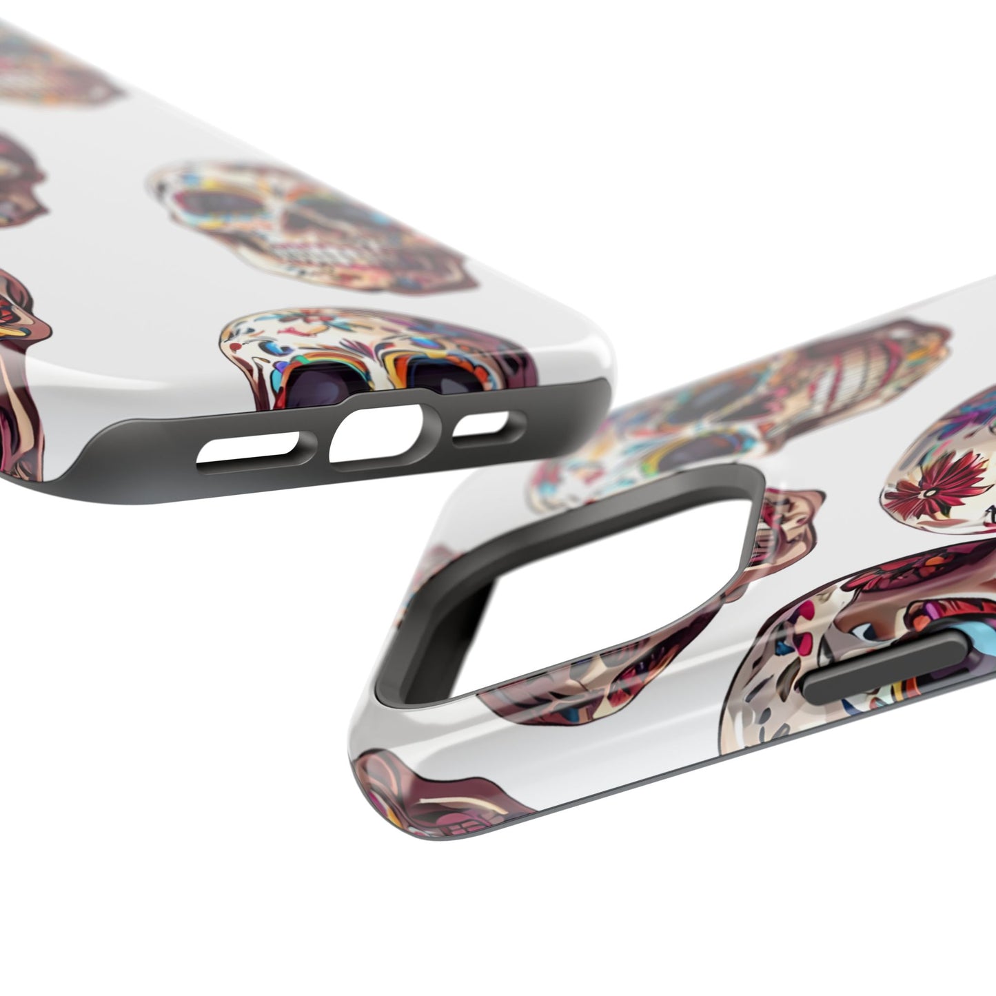 Sugar Skull Phone Case, Dia De Los Muertos, Day Of The Dead, Mexican Tradition, Sugar Skull Art, Wireless Charger