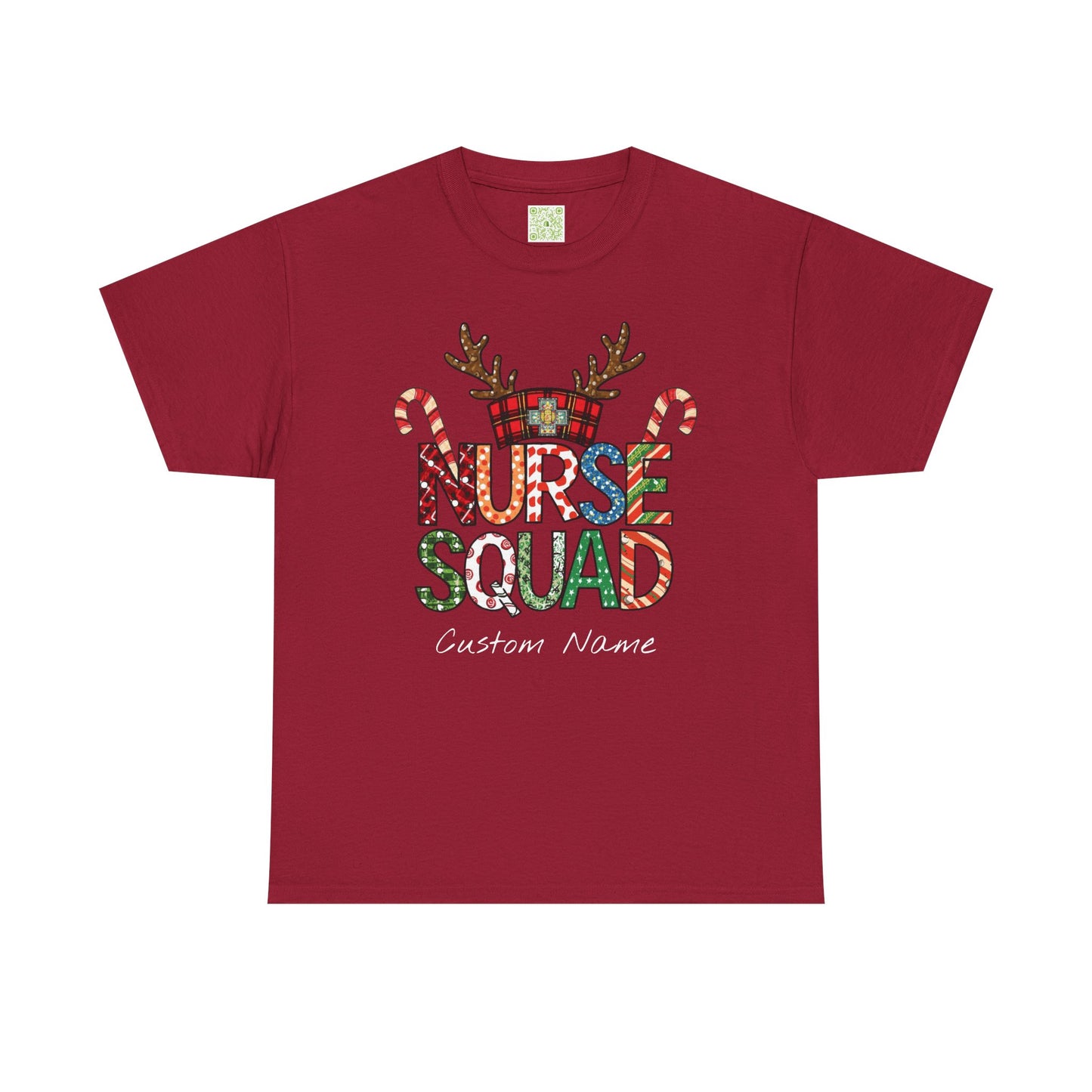 Personalized Nurse Squad Holiday Tee, Snowman Shirt, Christmas Womens, Future Nurse Gift, Nurse Gift, Gift For Nurse