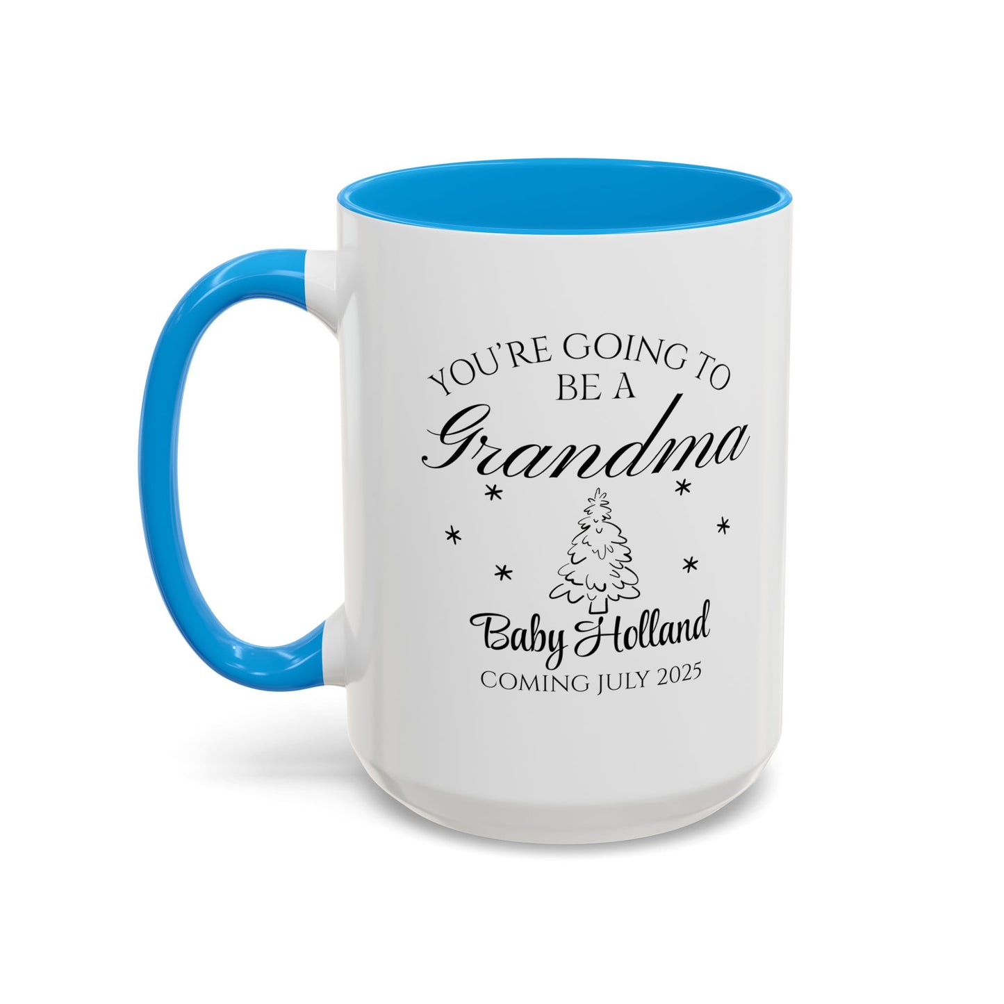 You’re Going to Be a Grandma Mug, Pregnancy Announcement Coffee Cup, New Grandma Gift, Baby Reveal Mug for Grandparents, 2025 Baby Announcement
