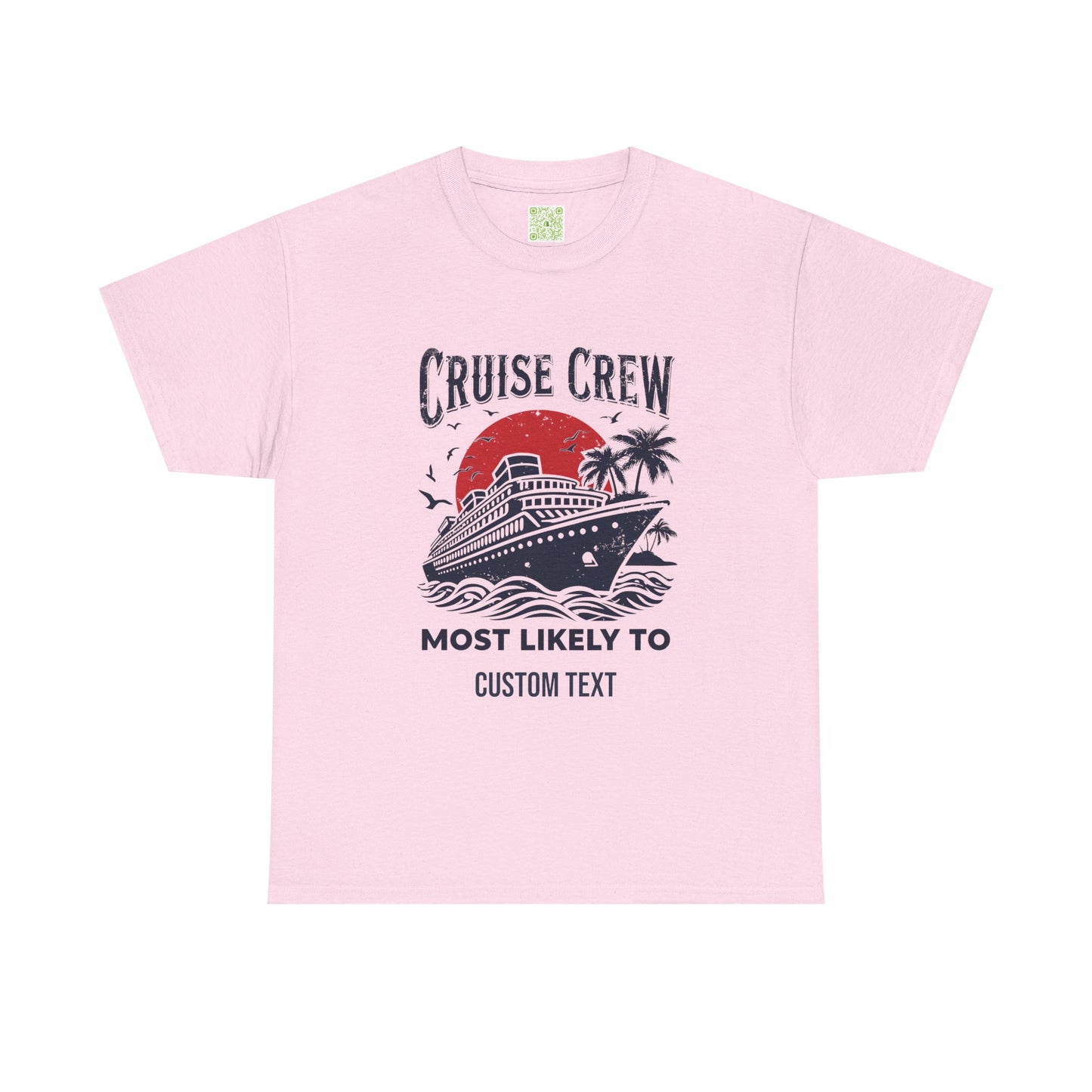 Custom Cruise Crew Unisex Tee, Cruise Shirts, Group Cruise Shirt, Birthday Cruise Tee, Family Cruise Shirt