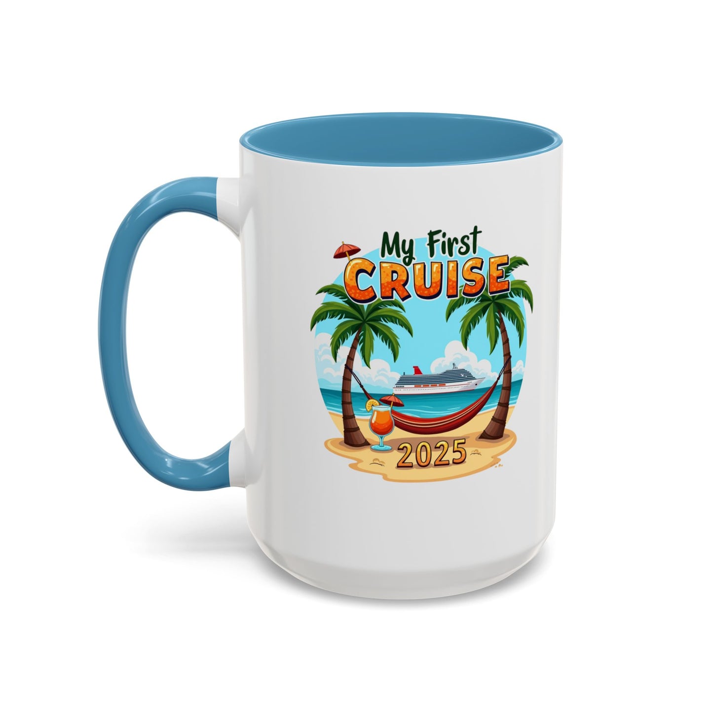 My First Cruise Coffee Mug, Royal Caribbean Mug, Cruise Gift, Cruise Ship Mug, Disney Cruise Line, Travel Mode