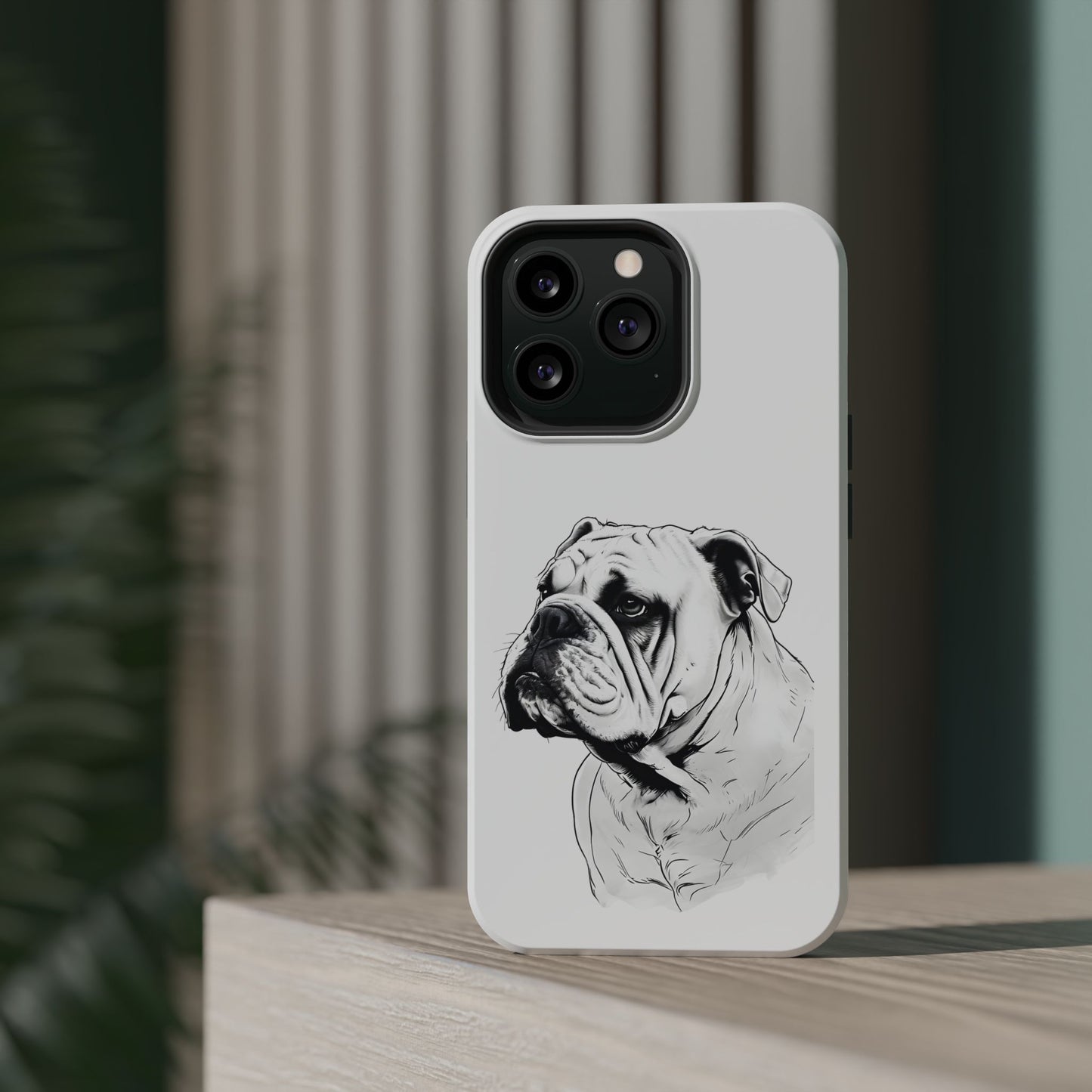 Bulldog Magnetic Tough Cases - Durable Phone Protection, Pet Lovers Gift, Animal Accessories, Unique Design, Personalized Tech