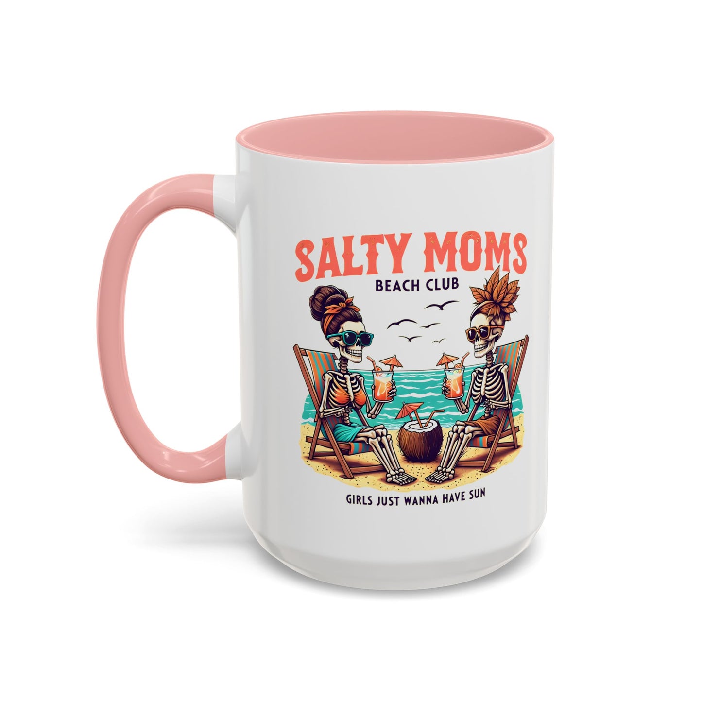Salty Moms Beach Club Mug, Salty Mug, Summer Mom Mug, Hot Mom Summer, Beach Club Mug, Stay Salty Mug, Beach Days