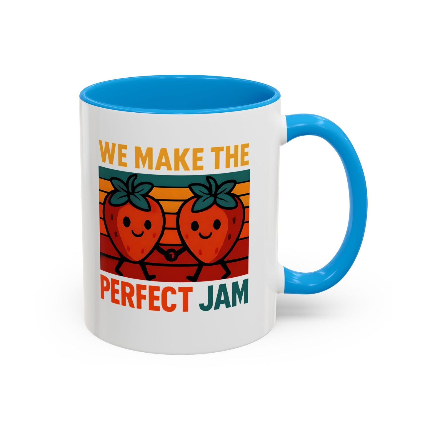 Humorous Strawberry Jam Coffee Mug, Summer Vibes Mug, Strawberry Mug, Food Humor Mug, Hilarious Mug, Gift Idea