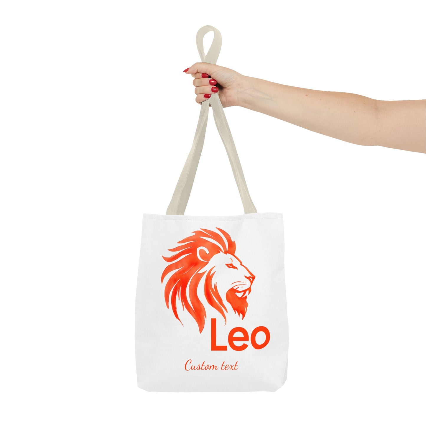 Leo Zodiac Personalized Tote Bag, Artistic Tote Bag, Astrology Lover, Trendy Tote Bag, Weekender, Aesthetic Tote