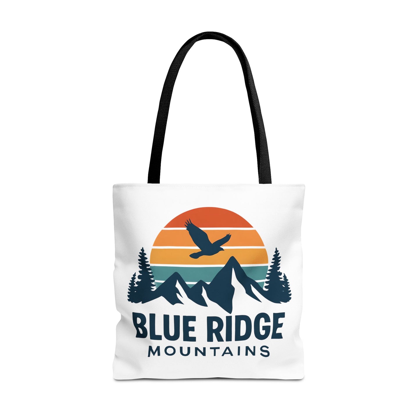 Blue Ridge Mountains Tote, Blue Ridge Parkway Bag, Appalachian Trail Tote, Smokey Mountains Gift, North Carolina Gift