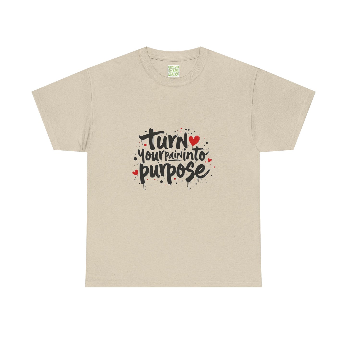Enneagram Four Shirt, Turn Pain into Purpose Tee, Personality Type 4, Enneagram 4 Tee, Self Growth, Enneagram Types Gift