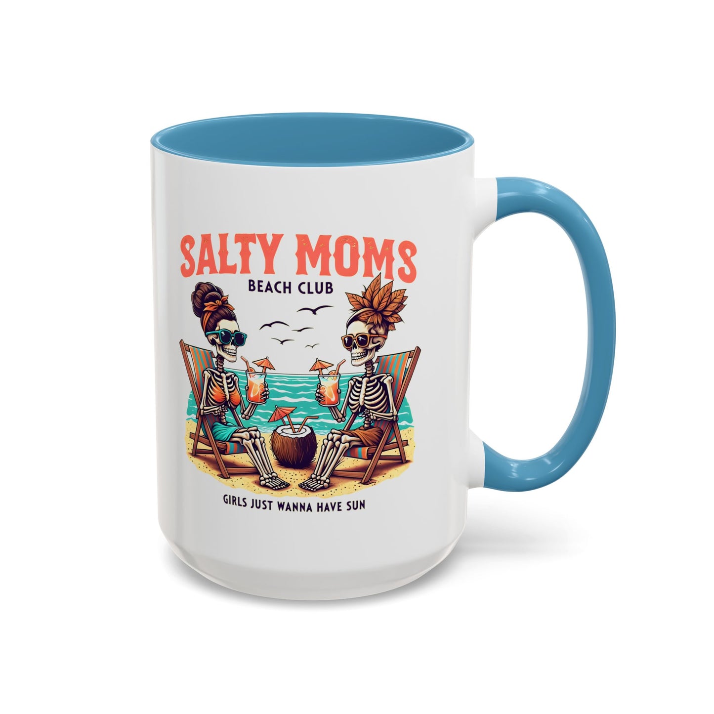 Salty Moms Beach Club Mug, Salty Mug, Summer Mom Mug, Hot Mom Summer, Beach Club Mug, Stay Salty Mug, Beach Days