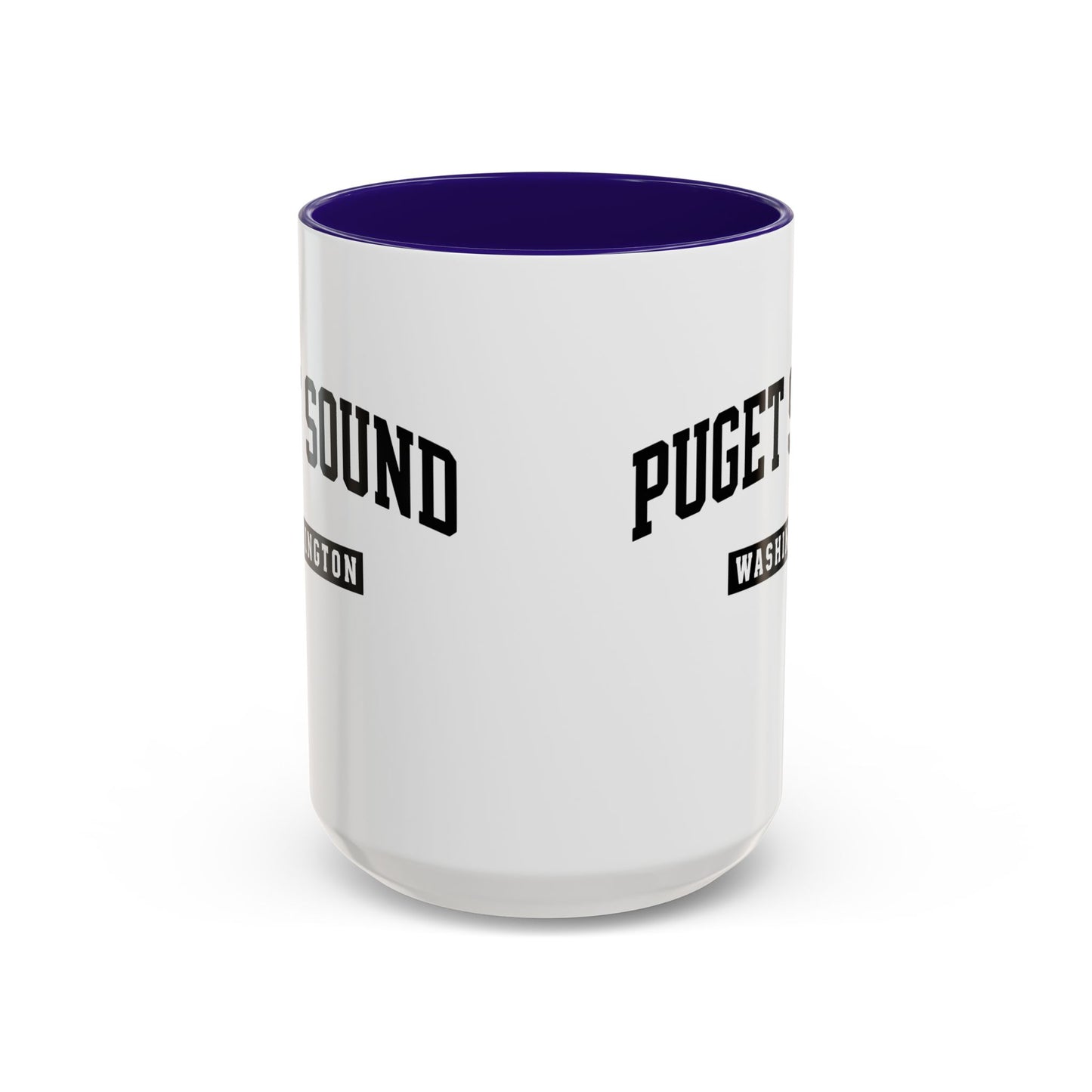 Seattle, Tacoma, Puget Sound Washington Accent Coffee Mug, Tacoma, Puget Sound Gift, Puget Sound WA, Washington Souvenir, Puget Sound Mug