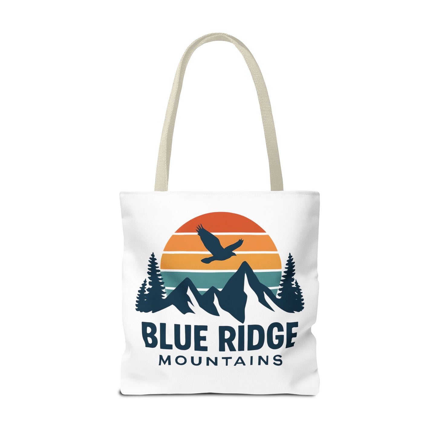 Blue Ridge Mountains Tote, Blue Ridge Parkway Bag, Appalachian Trail Tote, Smokey Mountains Gift, North Carolina Gift