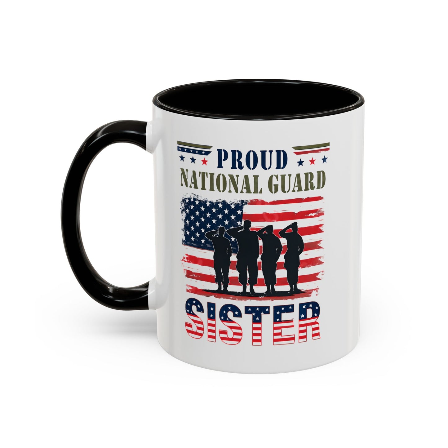 National Guard, Proud Sister Mug, Army National Guard, Armed Forces Gift, Veteran Appreciation, Gift For Heroes