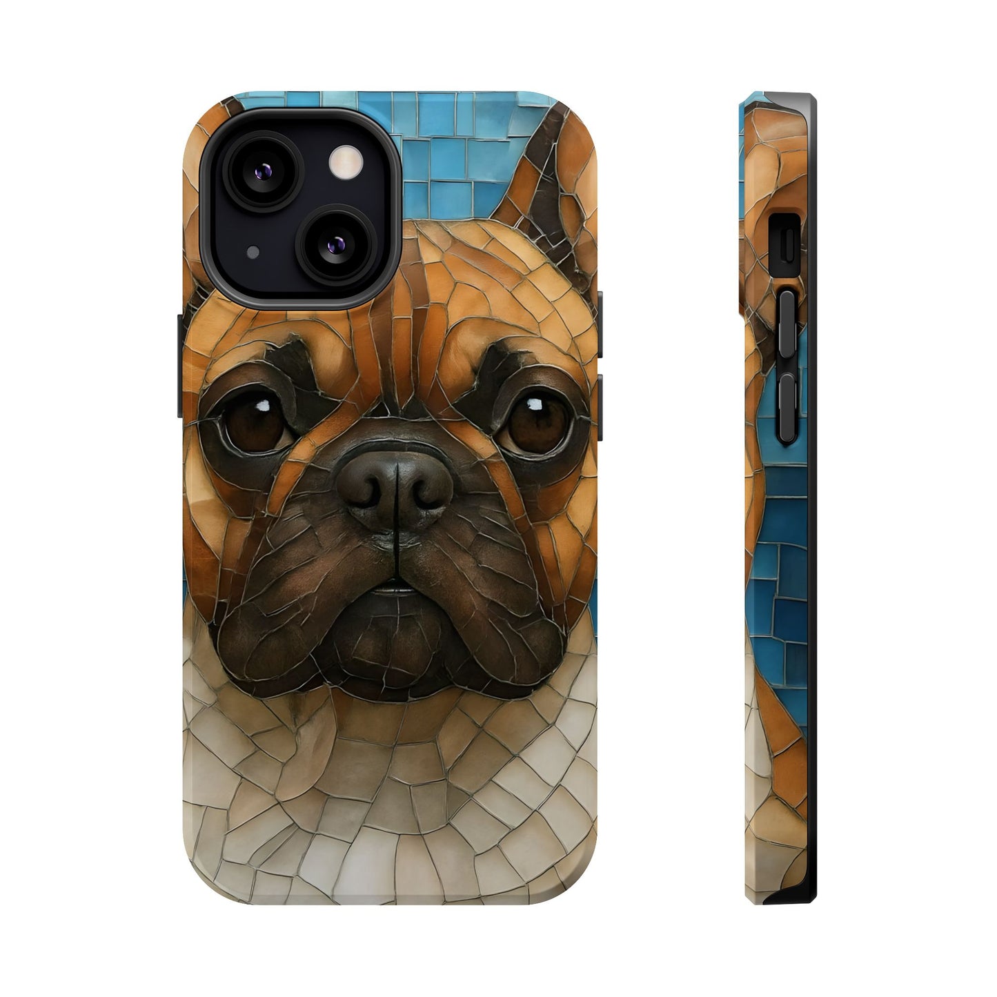 French Bulldog Mosaic Phone Case, French Bulldog Art, Dog iPhone Case, Frenchie Mom, French Bulldog Gift, Dog Lover