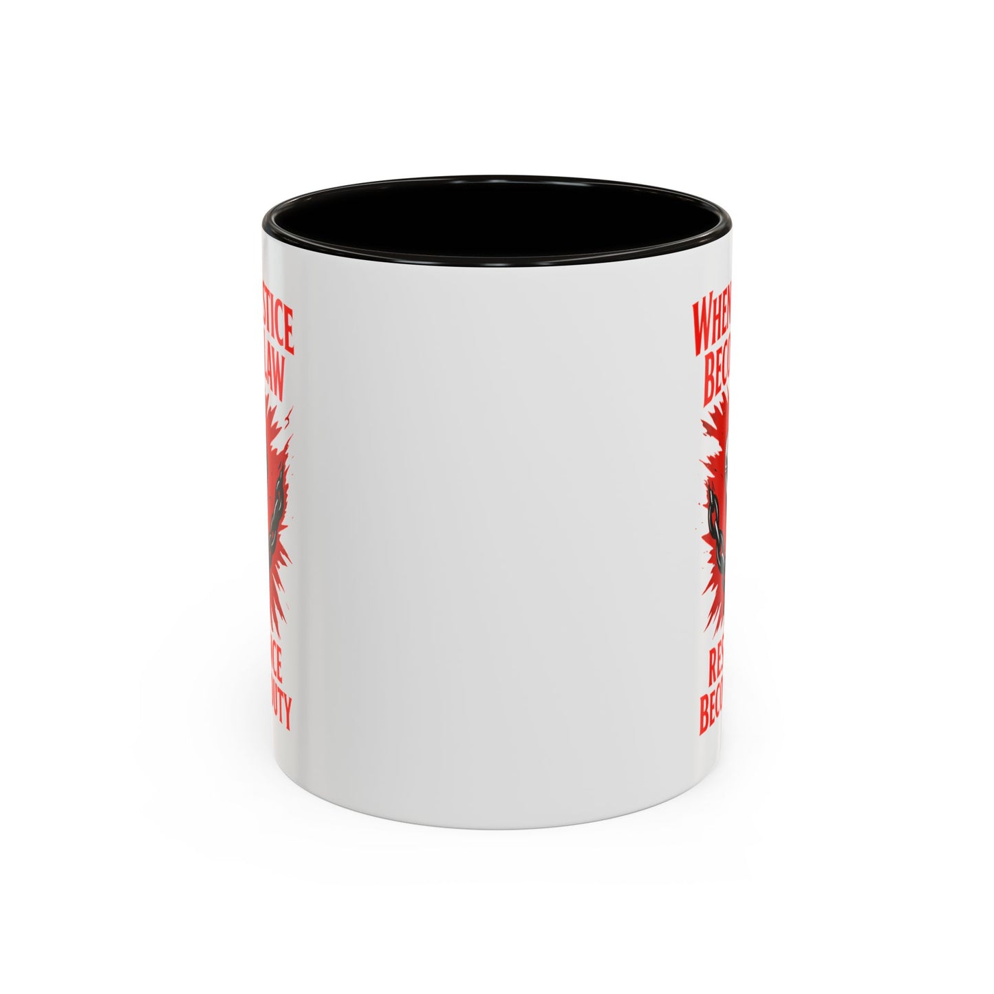 anti trump mug, chinga la mirgra, When Injustice Becomes Law, Resistance Mug, Social Justice Mug, Equality Coffee Cup, Resist Mug Gift