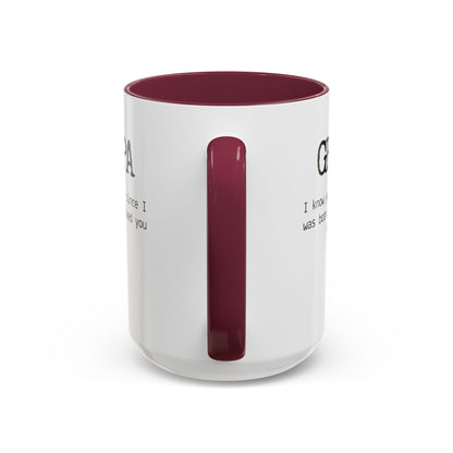 Personalized Grandpa Mug, Gift from Grandchild, Custom Message Coffee Cup, Grandpa Birthday Gift, Father’s Day Mug, Sentimental Gift for Grandpa